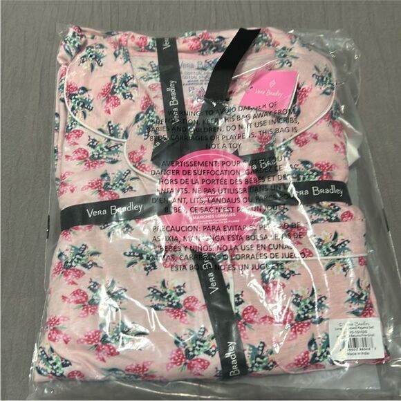 NWT Vera Bradley Cotton Pajamas Set - Picture 1 of 5